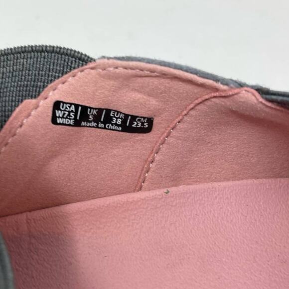 Spenco Siesta Convertible Casual Slip On Sneakers Gray Women's Size 7.5W NIB - Picture 6 of 8